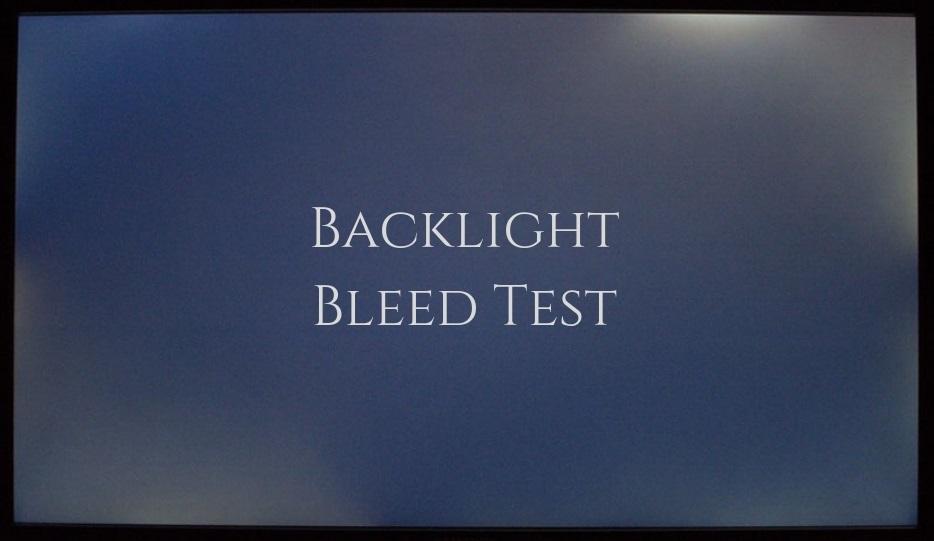 What Is Backlight Bleed Example Image